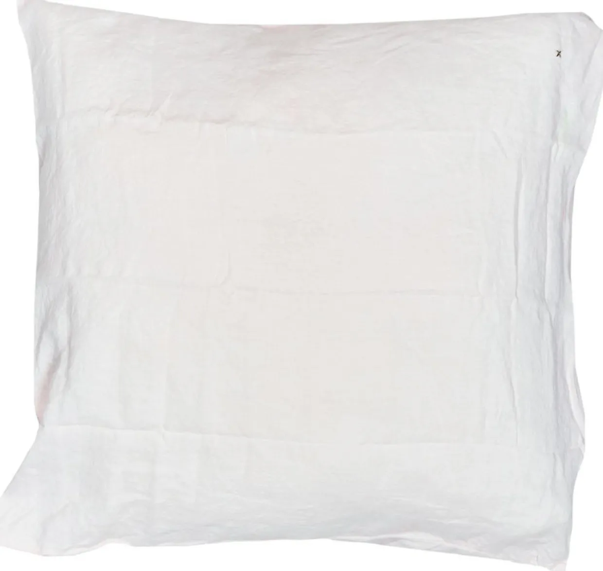 Bed and Philosophy Linge De Lit, Ensembles^Taie d'oreiller en lin lavé rose pâle 65x65cm