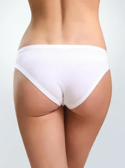 Femme Mare Lingerie, Nuit^Tanga Elodie 100% coton blanc