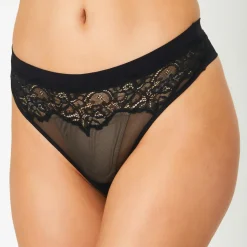 Femme Huit Lingerie, Nuit^Tanga Séductrice noir