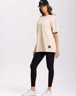 Tee Shirt Oversize beige-Onamaste Sale
