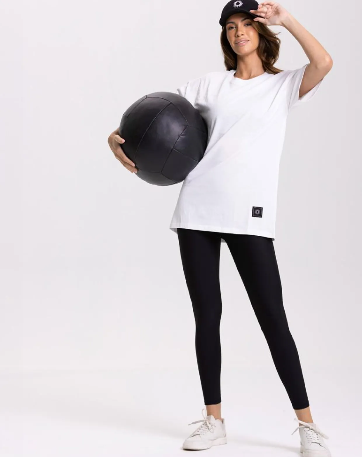 Tee Shirt Oversize blanc-Onamaste Sale