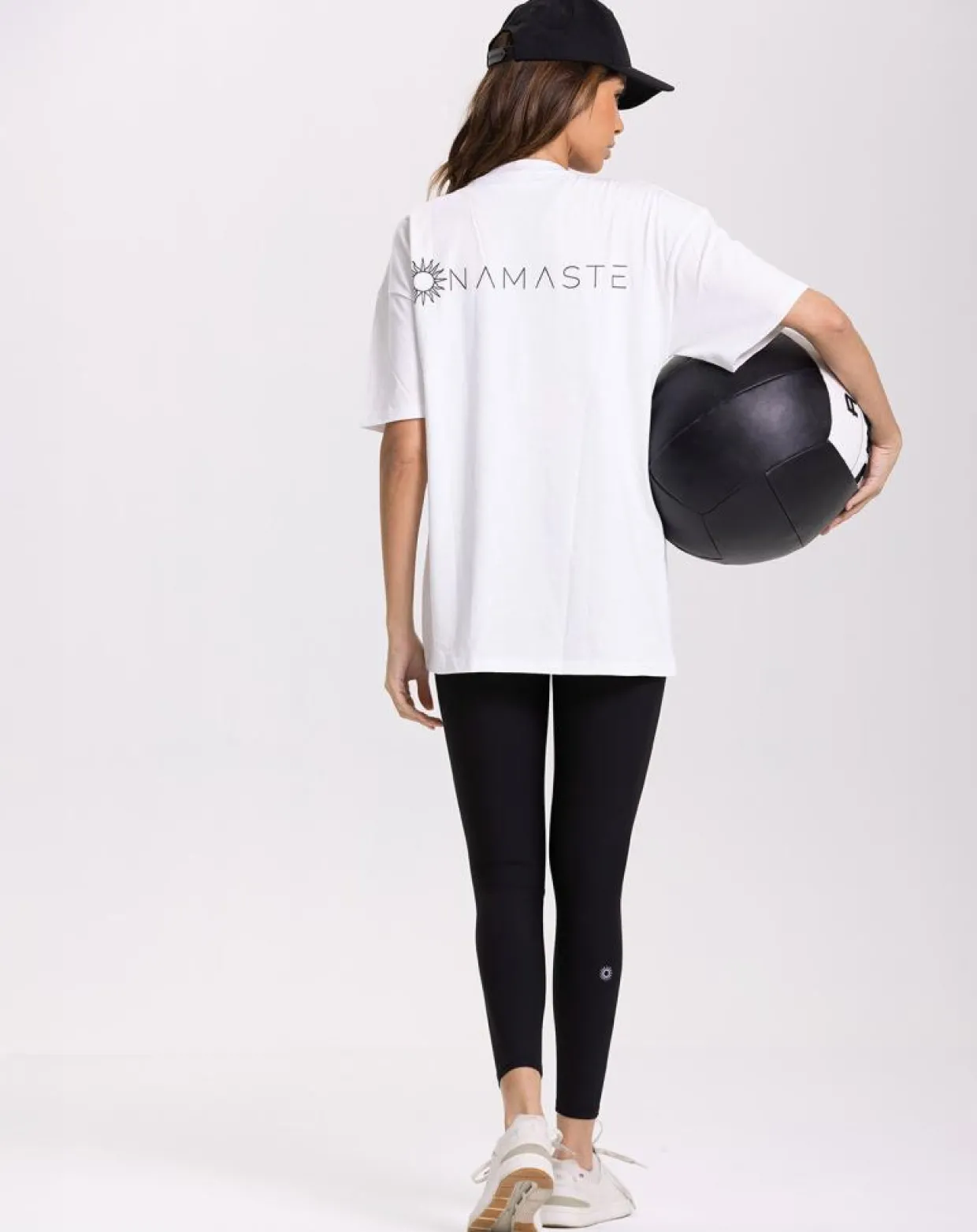 Tee Shirt Oversize blanc-Onamaste Sale