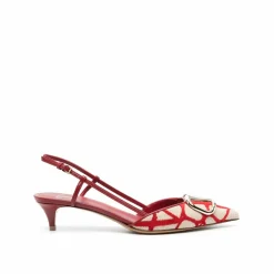 Femme Valentino Garavani Escarpins^Toile Iconographe Pumps rouges