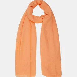 Étole Foil orange clair - 180x87 cm-Galeries Lafayette Outlet