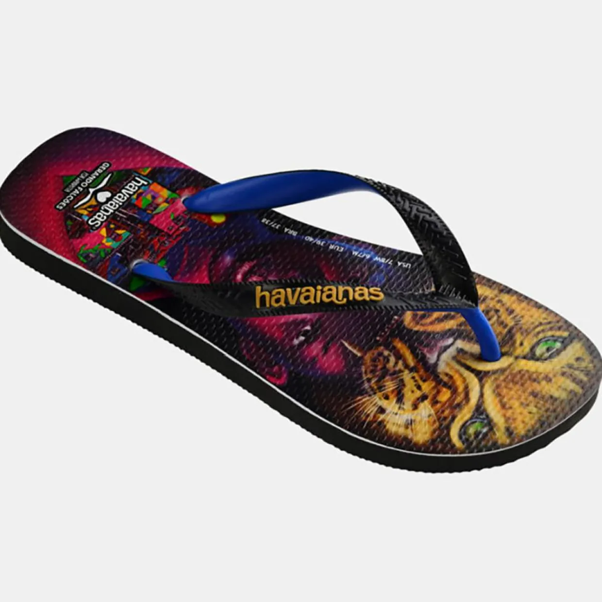 Homme Havaianas Sandales, Chaussures De Plage^Tongs Gerando Falcoes multicolore/noir