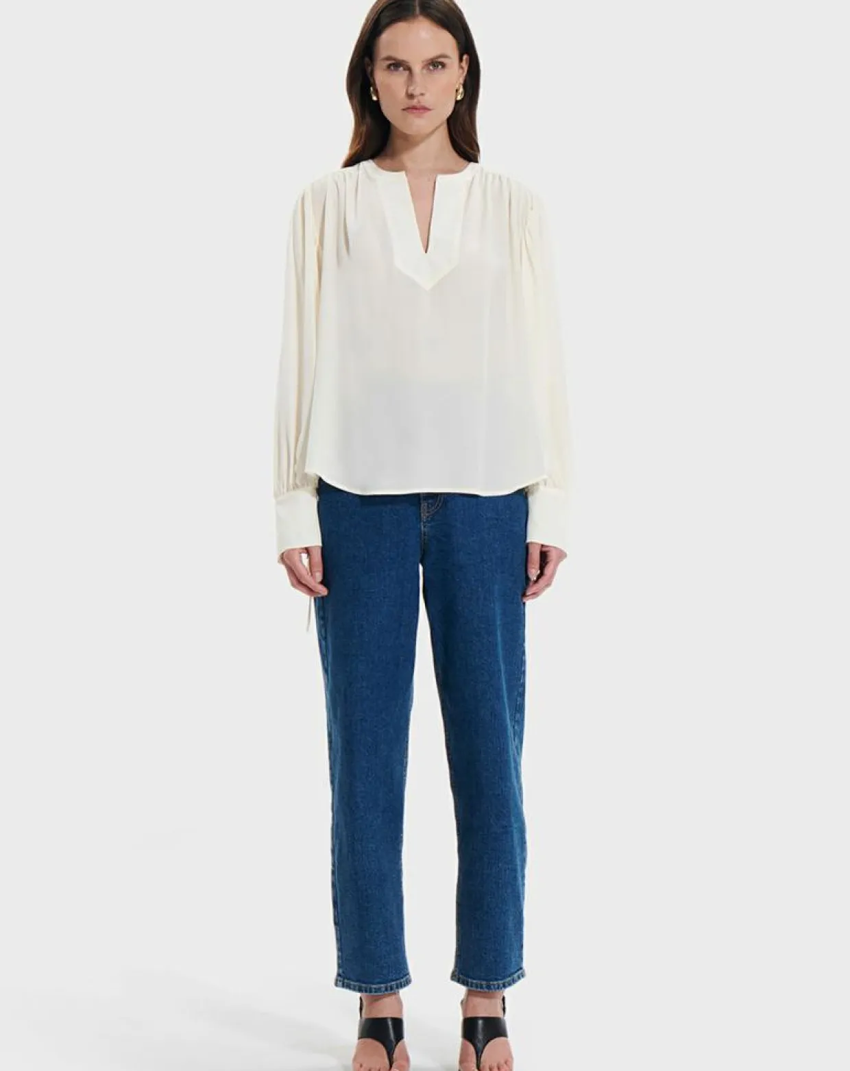 Femme Zapa Tops Et Blouses^Top 100% Soie Bangkok ecru