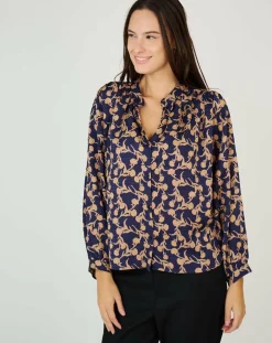 Femme See u Soon Tops Et Blouses^Top Agathe bleu