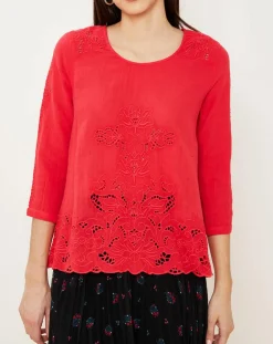 Top ajouré Aquarius fuschia-Louizon Online