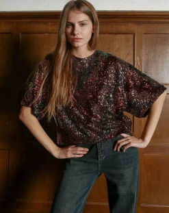 Femme See u Soon Tops Et Blouses^Top Alba bordeaux