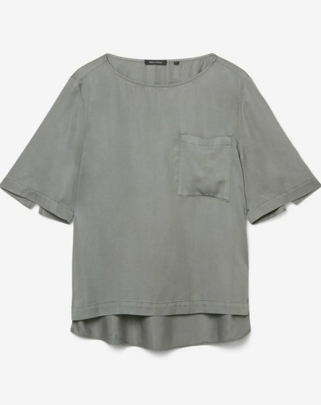 Femme Marc O'Polo Tops Et Blouses^Top ample en Lyocell fluide kaki grisé