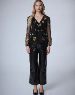 Femme Manoush Tops Et Blouses^Top Bloom Romance noir