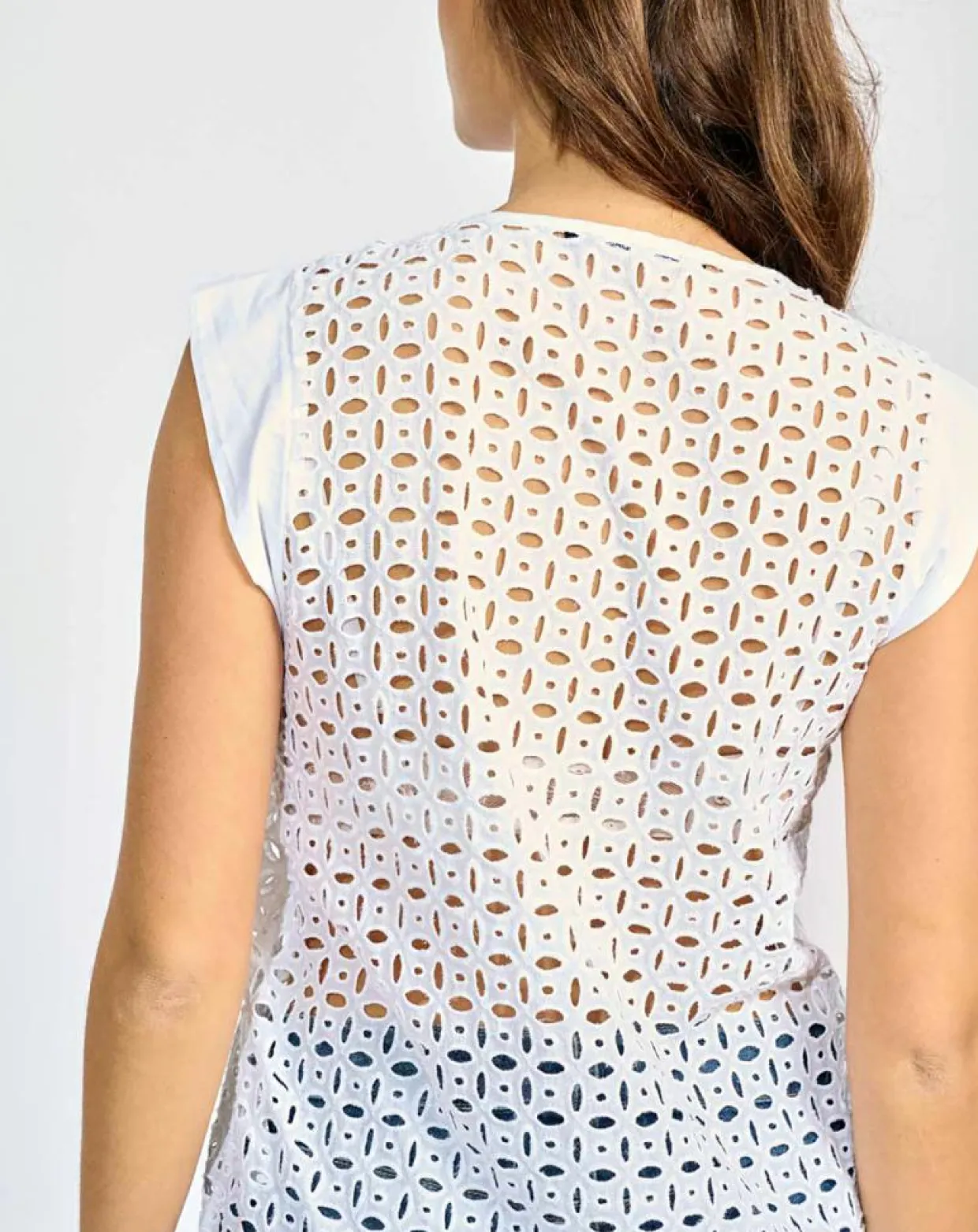 Top Bobbie blanc-Lauren Vidal Clearance