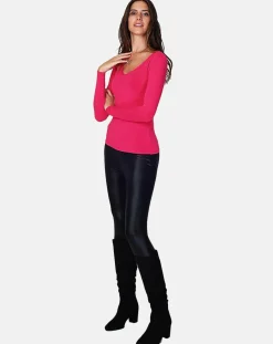 Top Cassy cerise-Assuili New