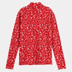 Femme Scotch & Soda Tops Et Blouses^Top col montant imprimé floral rouge