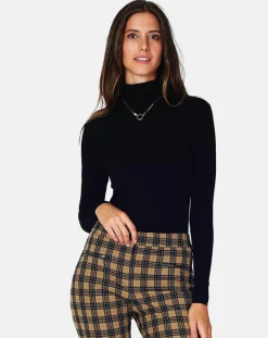 Femme Assuili Tops Et Blouses^Top Col Roulé Pauline noir