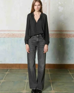 Femme See u Soon Tops Et Blouses^Top Ella noir