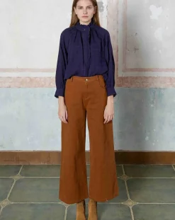 Top en Coton & Lin Sarra violet-See u Soon New