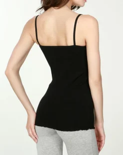 Femme Mare Lingerie, Nuit^Top en Coton noir