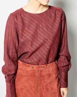 Femme Karl Marc John Tops Et Blouses^Top en Lin mélangé Flaubert terracotta