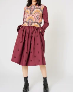 Femme Manoush Tops Et Blouses^Top en maille Fall Torsade imprimé rose/multicolore