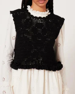 Femme Manoush Tops Et Blouses^Top en maille Twiggy noir