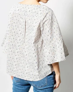 Femme Karl Marc John Tops Et Blouses^Top French en Coton ample crème