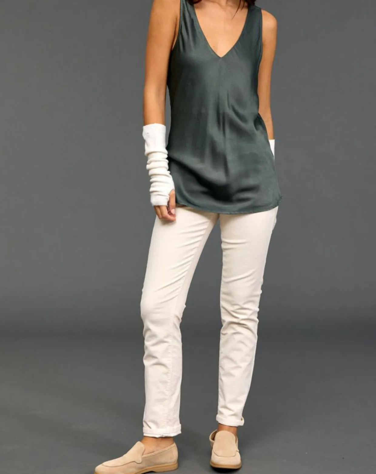 Top Iros vert-Lauren Vidal Discount