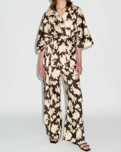 Femme Zapa Tops Et Blouses^Top Kimono fluide Vieran chocolat