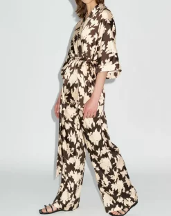 Femme Zapa Tops Et Blouses^Top Kimono fluide Vieran chocolat