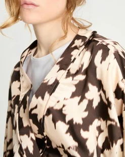 Femme Zapa Tops Et Blouses^Top Kimono fluide Vieran chocolat