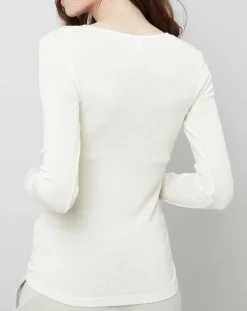 Femme Mare Tops Et Blouses^Top Laine et Soie ivoire