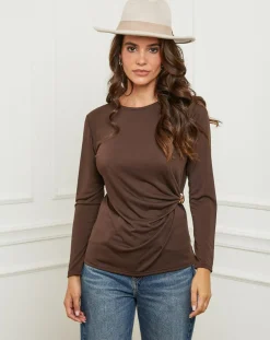 Femme L'Armoire de Suzette Pulls^Top Lena choco