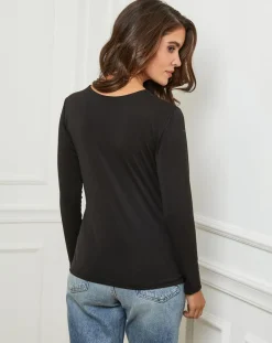 Top Lena noir-L'Armoire de Suzette Best