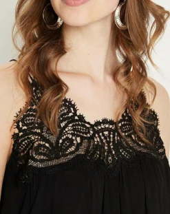 Top Liv noir-See u Soon Clearance