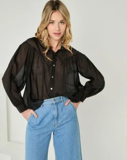 Femme See u Soon Tops Et Blouses^Top Maeva noir