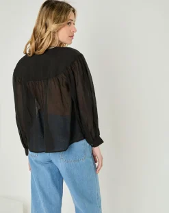 Femme See u Soon Tops Et Blouses^Top Maeva noir
