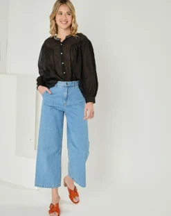 Femme See u Soon Tops Et Blouses^Top Maeva noir