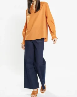 Femme Galeries Lafayette Tops Et Blouses^Top Marly orange