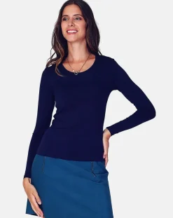 Femme Assuili Tops Et Blouses^Top Nisa bleu nuit