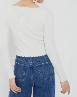 Femme BDG by Urban Outfitters Tops Et Blouses^Top noori tie écru
