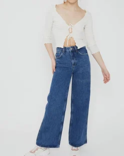 Femme BDG by Urban Outfitters Tops Et Blouses^Top noori tie écru