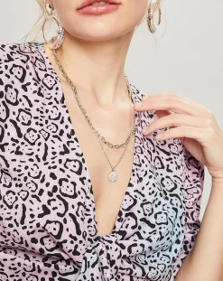 Femme Manoush Tops Et Blouses^Top Panthère bleu/rose
