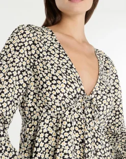 Femme Billabong Tops Et Blouses^Top Time goes by daisy print multicolore