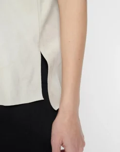 Top Velours beige clair-Wolford