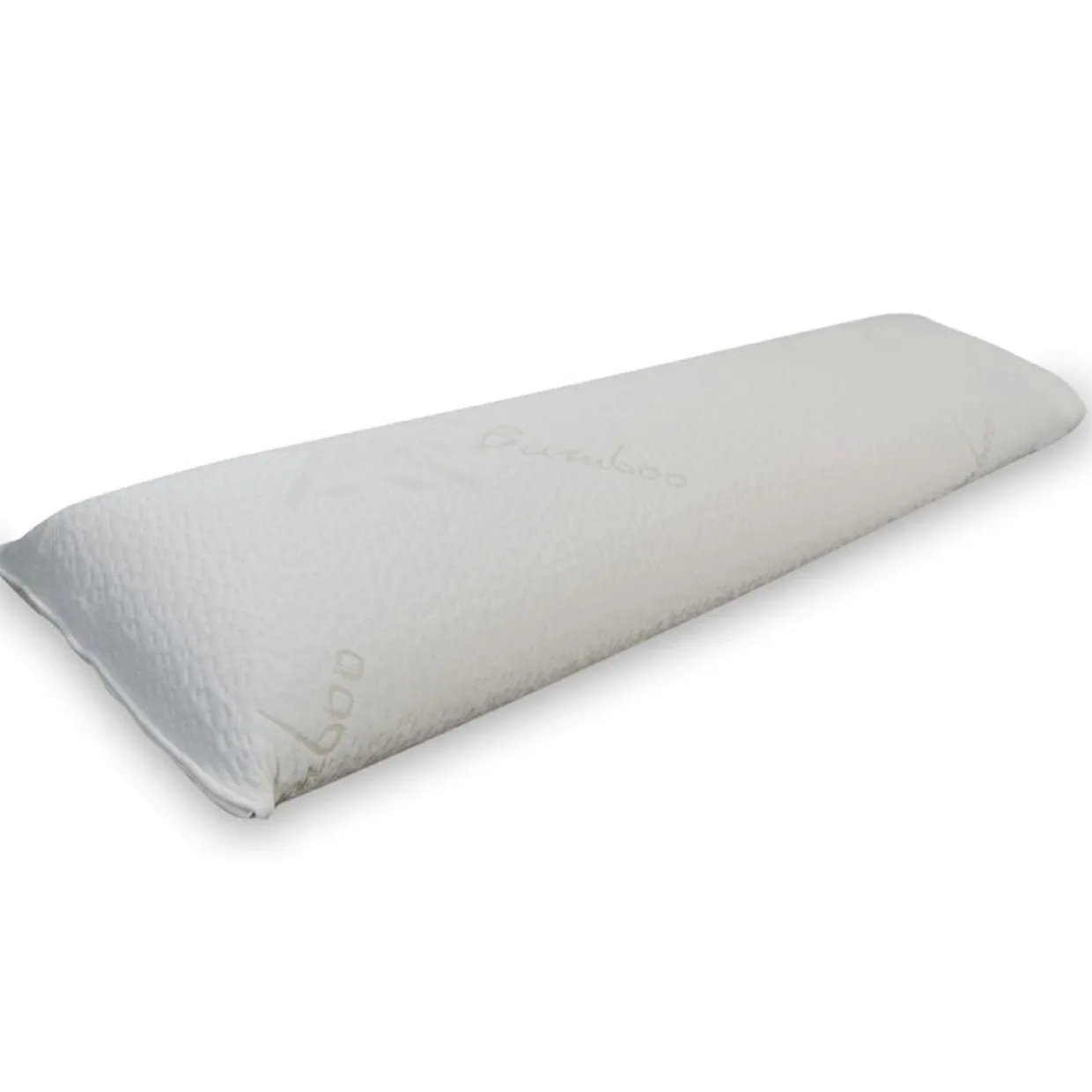 Traversin à Mémoire de forme BIO blanc - 135x35 cm-Novasom Online