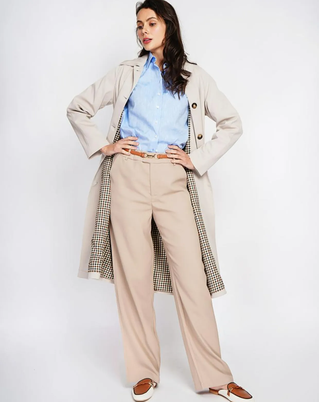 Femme Assuili Manteaux^Trench Léa beige