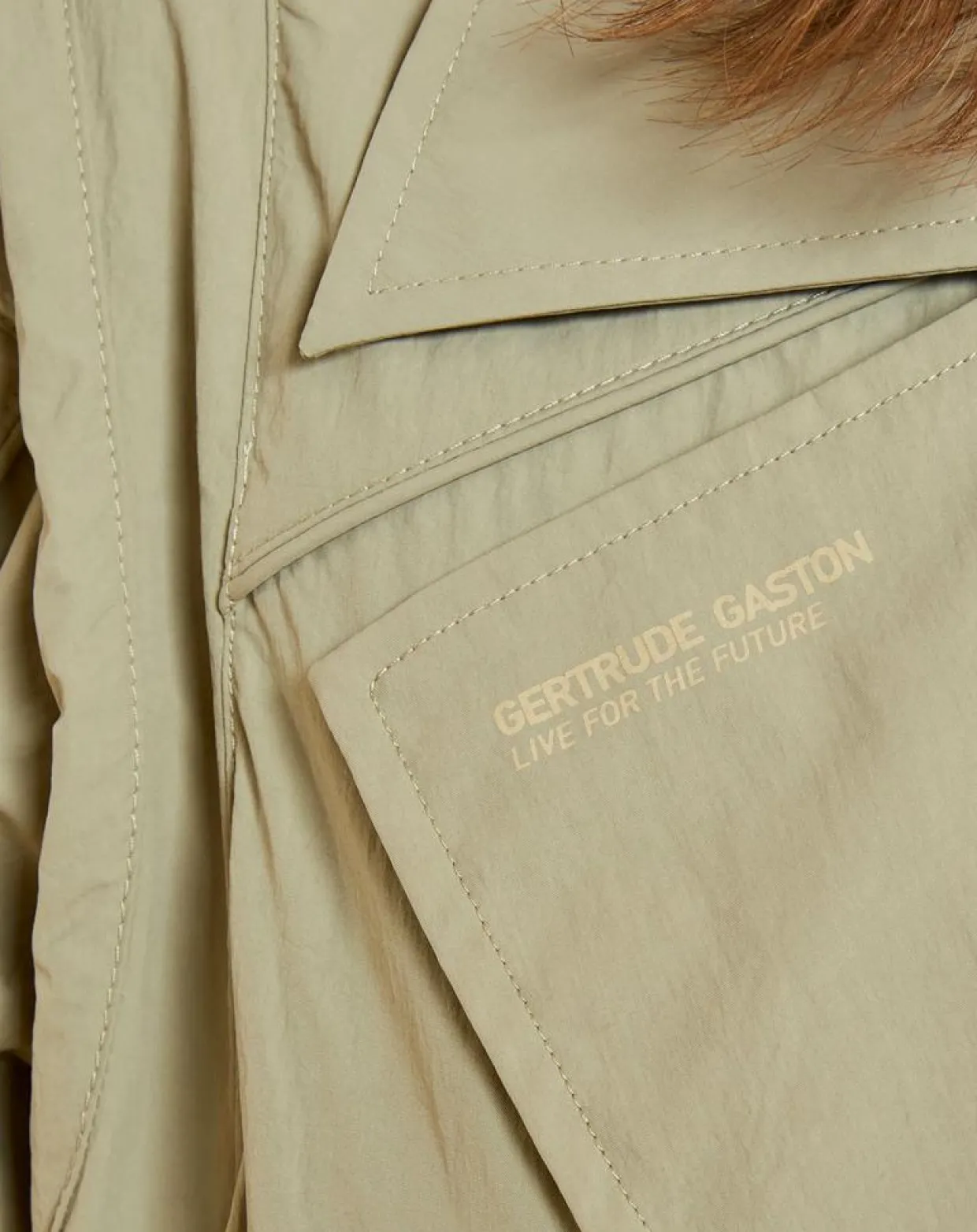 Trench Lilou sable-Gertrude + Gaston Sale