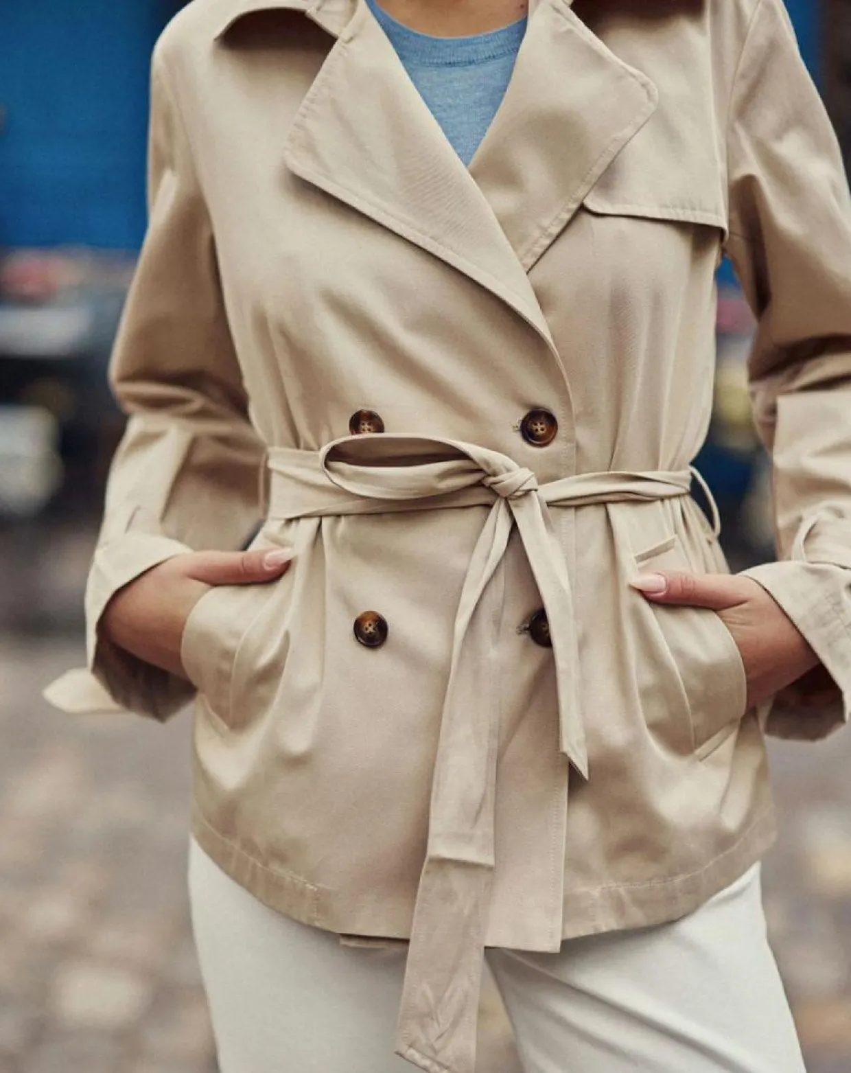 Trench Narago beige-La Petite Etoile Hot