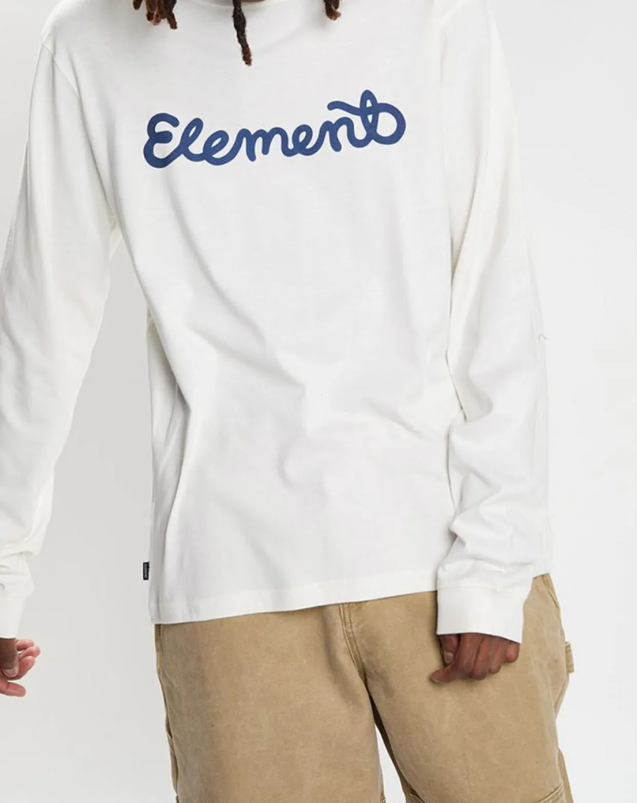 Homme Element T-Shirts^T-Shirt 100% Coton Bio Chicago Il Ls écru