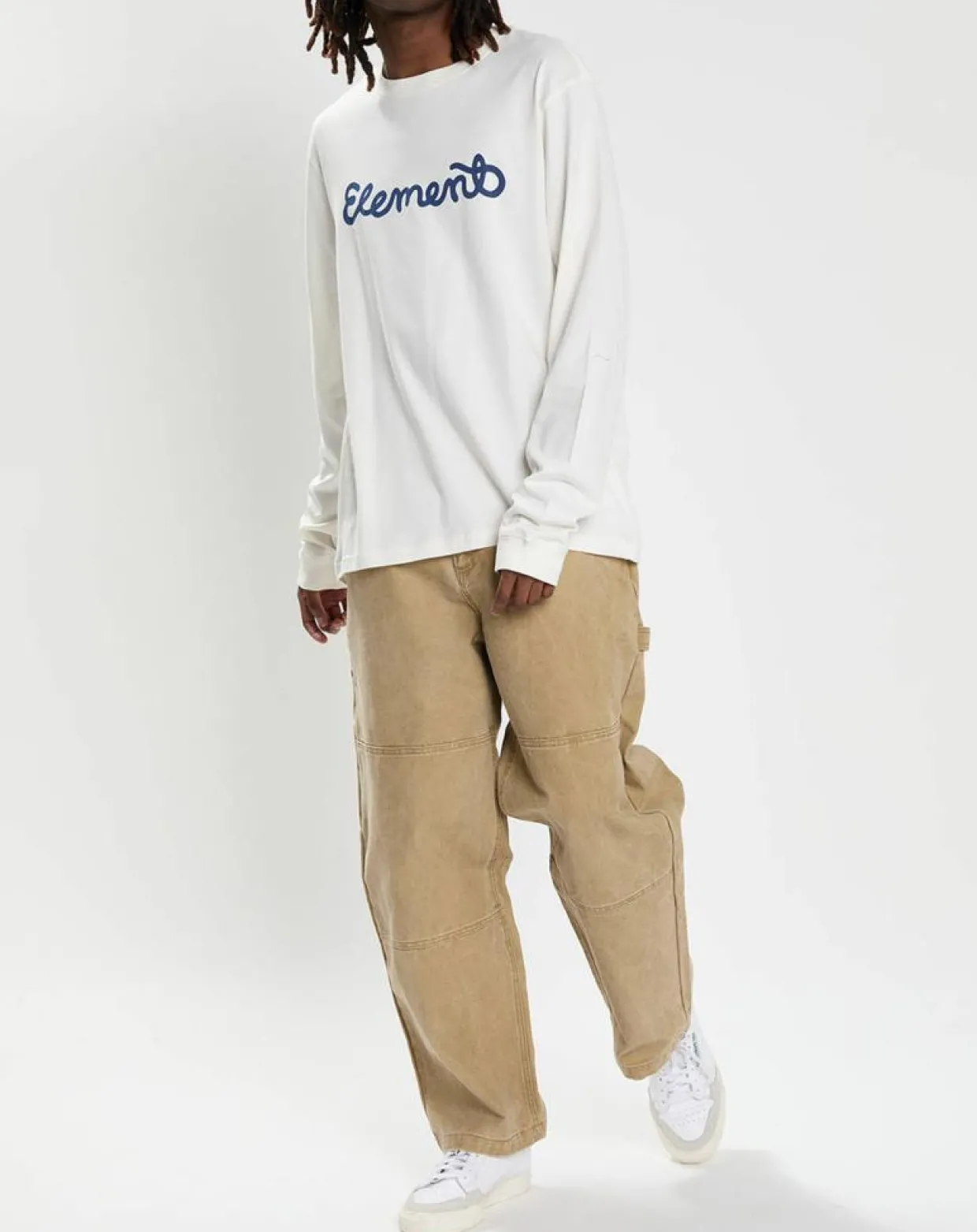 Homme Element T-Shirts^T-Shirt 100% Coton Bio Chicago Il Ls écru